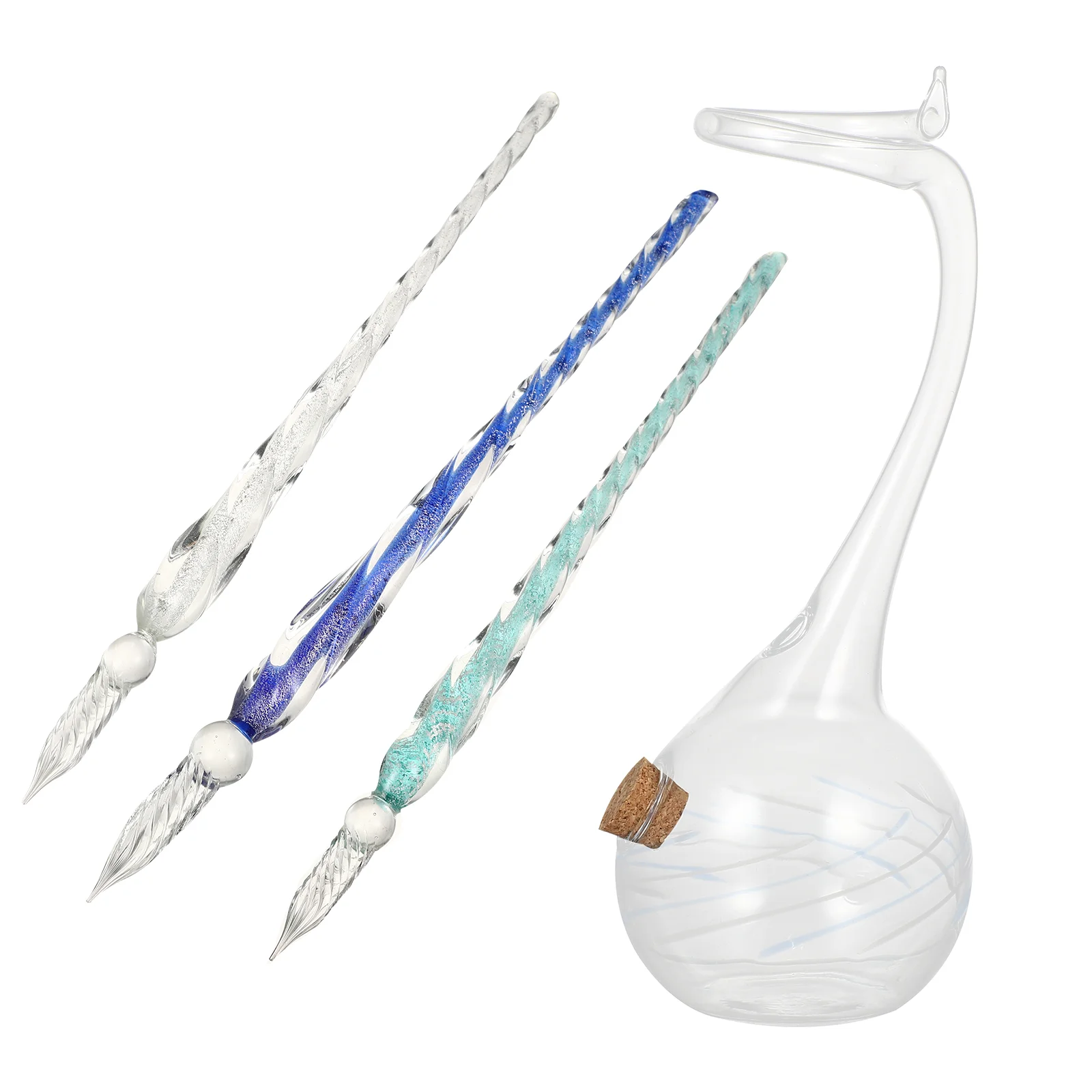 4 Pcs Dip Pen Holder Writing Art Decoration School Supplies Calligraphy Glass Pens Delicate
4 Pcs Dip Pen Holder Writing Art Decoration School Supplies Calligraphy Glass Pens Delicate