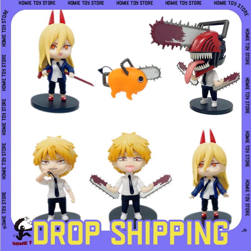 Chainsaw Man Action Figures Q Version Power Denji Pochita Makima 10cm Figure Model Ornaments Anime Dolls Toy Gifts for Christmas
Chainsaw Man Action Figures Q Version Power Denji Pochita Makima 10cm Figure Model Ornaments Anime Dolls Toy Gifts for Christmas