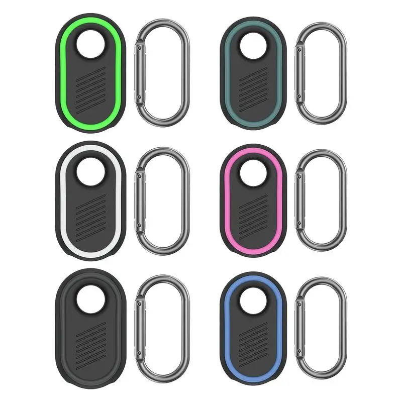 Силиконовый чехол-локатор, защитный чехол для Galaxy SmartTag 2, противоскользящий силиконовый чехол для защиты устройства-локатора
Силиконовый чехол-локатор, защитный чехол для Galaxy SmartTag 2, противоскользящий силиконовый чехол для защиты устройства-локатора