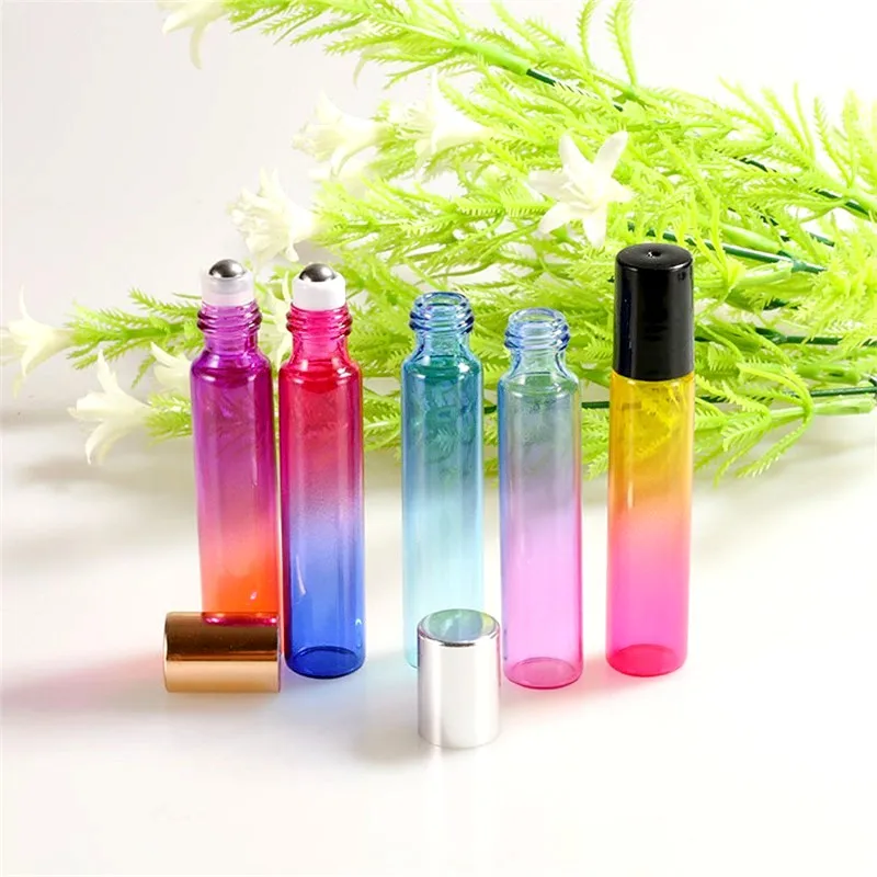 5Pcs 10ml Thin Glass Perfume Roller Bottle with Stainless Steel Ball Essential Oil Vials Sub-bottle Container Top Quality Color
5Pcs 10ml Thin Glass Perfume Roller Bottle with Stainless Steel Ball Essential Oil Vials Sub-bottle Container Top Quality Color
