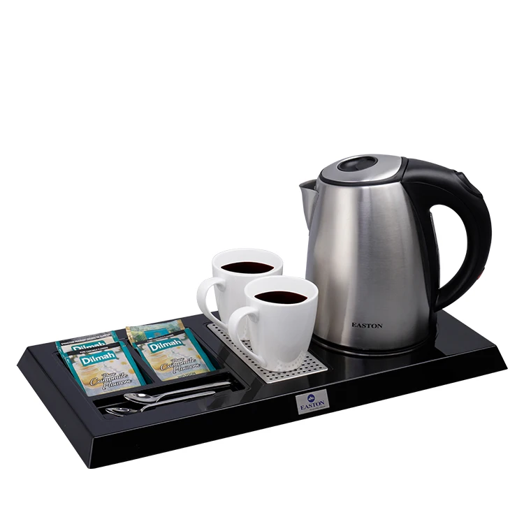 Commercial hotel guest room 1.0L 1500w Big capacity spare part stainless steel hot water home Electric Kettles welcome tray set
Commercial hotel guest room 1.0L 1500w Big capacity spare part stainless steel hot water home Electric Kettles welcome tray set