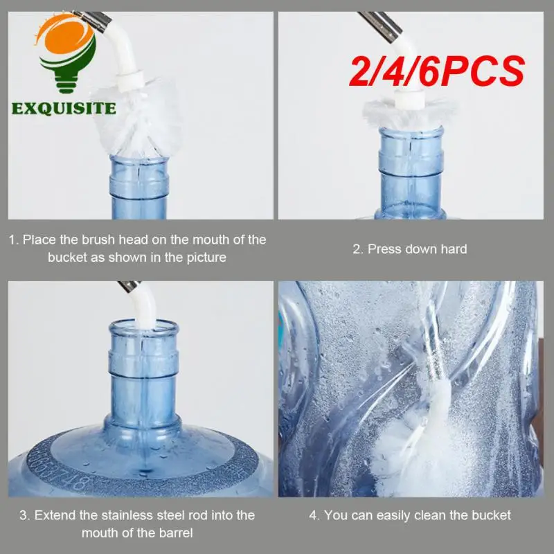 2/4/6PCS Bucket Cleaning Brush Omnidirectional Bucket Brush Household Plastic Bucket Brush Washing Brush Stainless Steel
2/4/6PCS Bucket Cleaning Brush Omnidirectional Bucket Brush Household Plastic Bucket Brush Washing Brush Stainless Steel