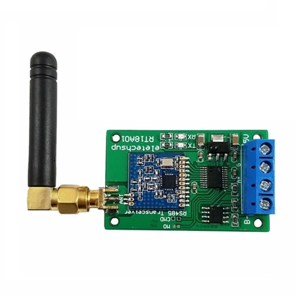 

868M Multifunctional Wireless RS485 Bus RF Serial Port UART Transceiver Module DTU for PTZ Camera PLC Modbus RTU