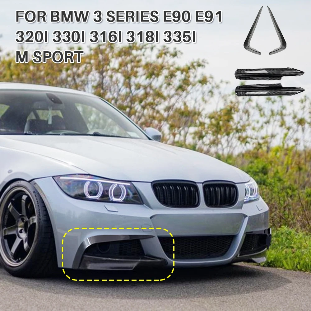 For BMW 3 Series E90 E91 320i 330i 316i 318i 335i M Sport Car Front Bumper Canard Splitter Wind Knife Trim Strip 2005 2006-2008
For BMW 3 Series E90 E91 320i 330i 316i 318i 335i M Sport Car Front Bumper Canard Splitter Wind Knife Trim Strip 2005 2006-2008