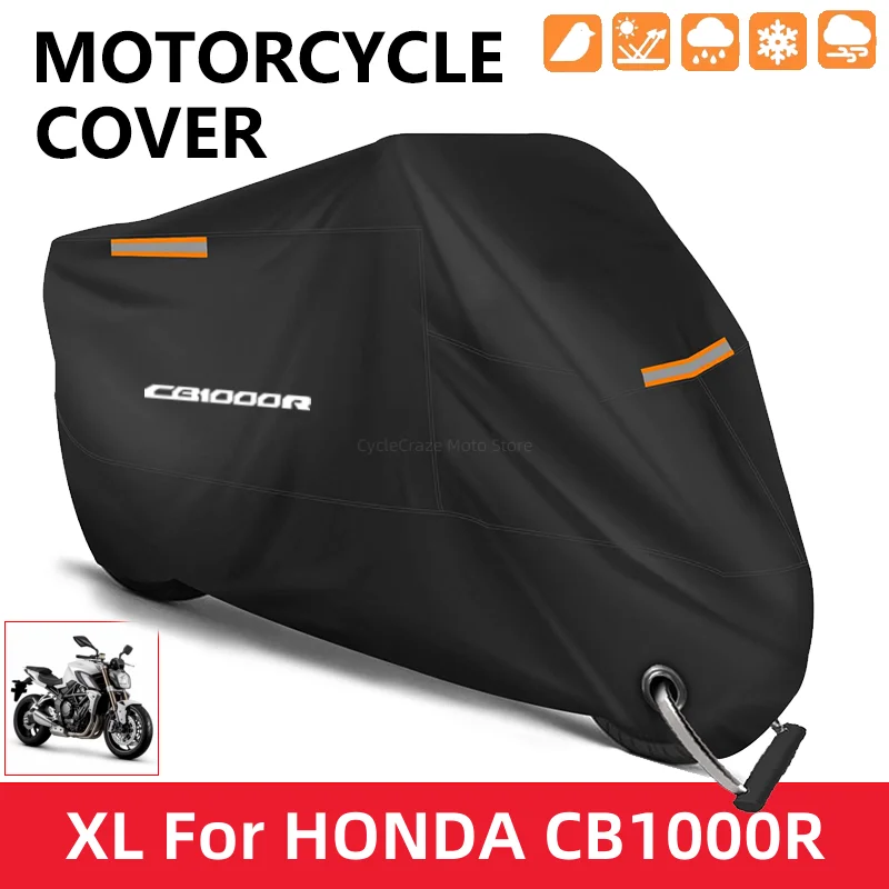 Motorcycle Cover Waterproof Outdoor Scooter UV Protector Dust Rain Cover For HONDA CB1000R CB 1000R 2009-2014 2015 2016
Motorcycle Cover Waterproof Outdoor Scooter UV Protector Dust Rain Cover For HONDA CB1000R CB 1000R 2009-2014 2015 2016