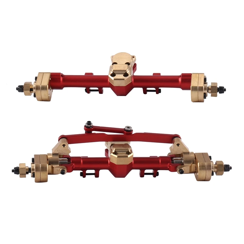 Латунная металлическая передняя и задняя портальная ось для Axial SCX24 Gladiator JLU Bronco C10 Deadbolt 1/24 RC гусеничные детали для обновления
Латунная металлическая передняя и задняя портальная ось для Axial SCX24 Gladiator JLU Bronco C10 Deadbolt 1/24 RC гусеничные детали для обновления