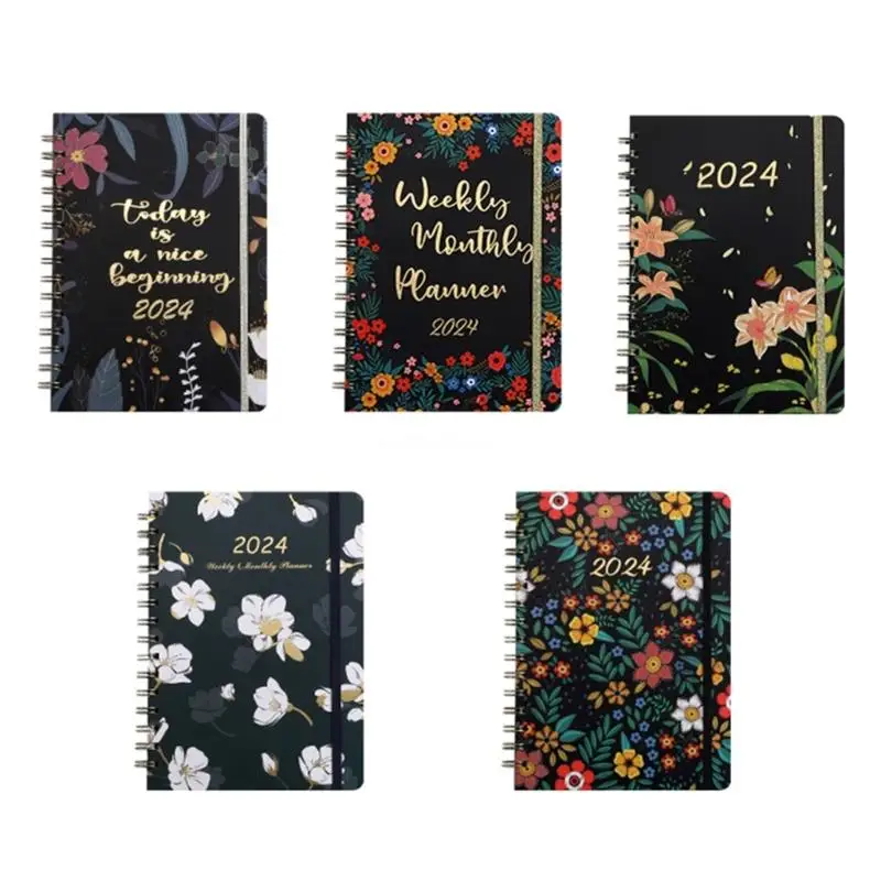 2024 Weekly Monthly Planner Twin-coil Binding Planner Notebook Appointment Book Dropship
2024 Weekly Monthly Planner Twin-coil Binding Planner Notebook Appointment Book Dropship