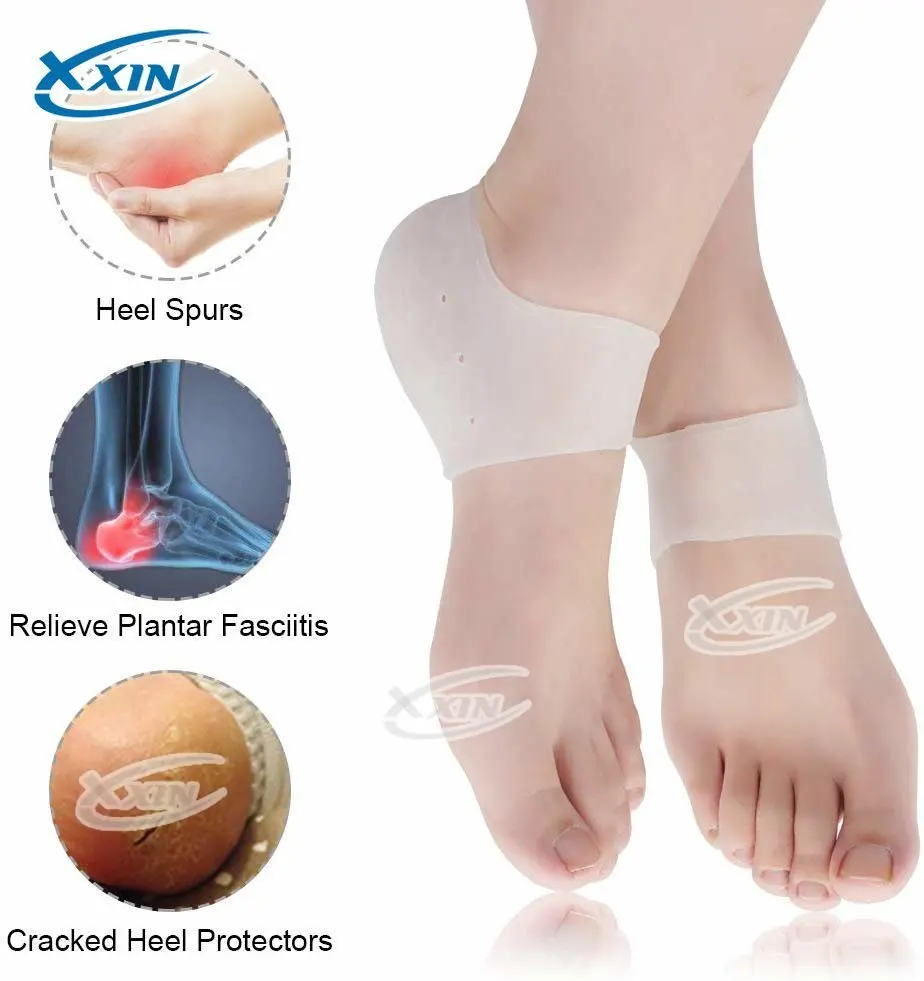 Silicone gel Solid Thin Gel Heel Socks Cracked Foot Skin Care Protector foot case
Silicone gel Solid Thin Gel Heel Socks Cracked Foot Skin Care Protector foot case