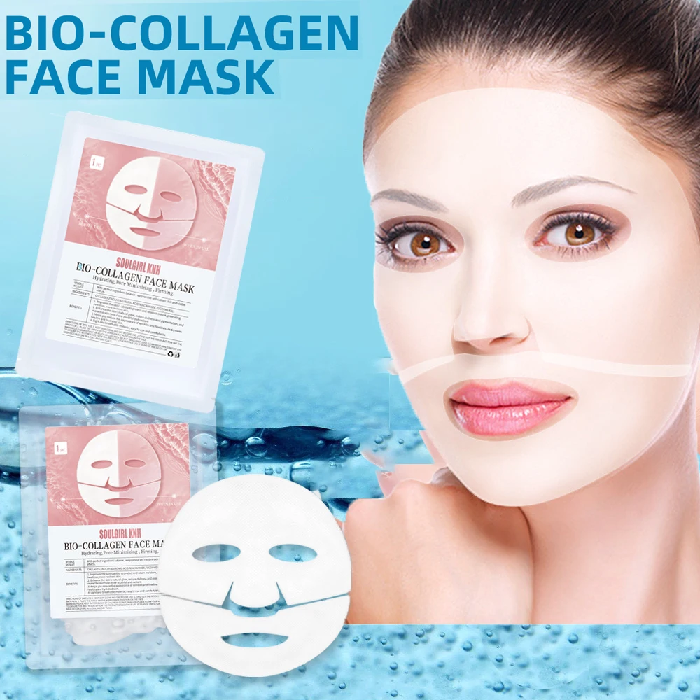 1PC Absorbable Bio-Collagen Face Mask Anti Aging Firming Lift Soluble Split Facial Mask Brightening Moisturizing Skin Care
1PC Absorbable Bio-Collagen Face Mask Anti Aging Firming Lift Soluble Split Facial Mask Brightening Moisturizing Skin Care
