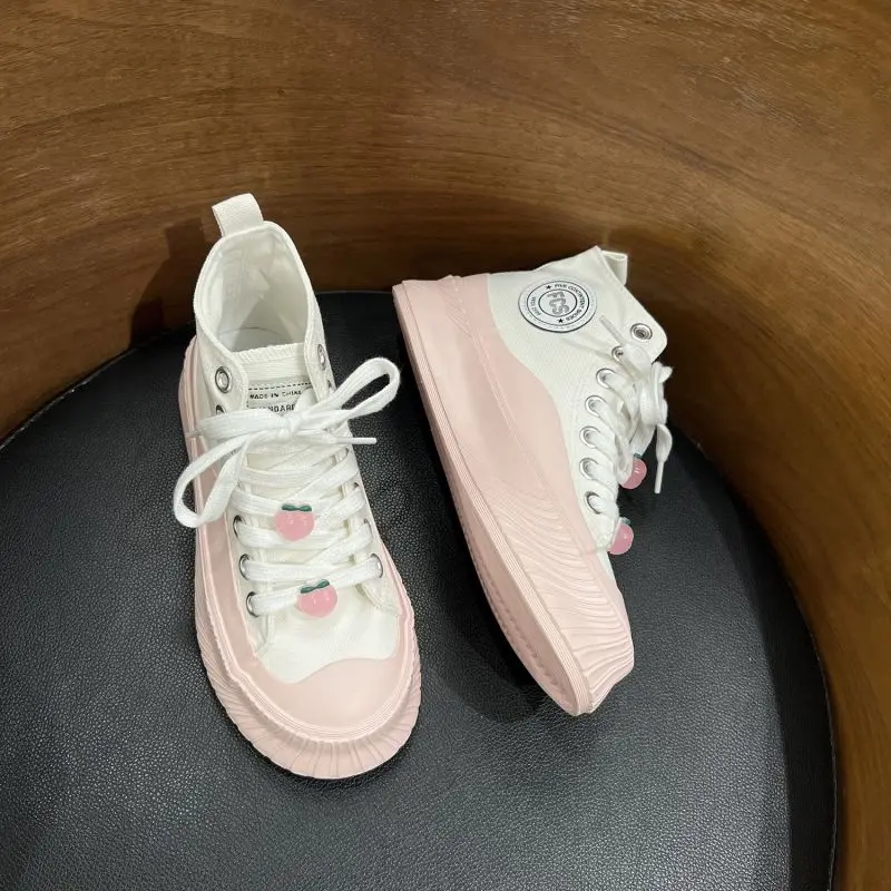 Shoes for Women High Top Kawaii Woman Footwear Canvas Lace Up Cute Summer 2023 Light Sale A New Arrival Offers Free Shipping In
Shoes for Women High Top Kawaii Woman Footwear Canvas Lace Up Cute Summer 2023 Light Sale A New Arrival Offers Free Shipping In