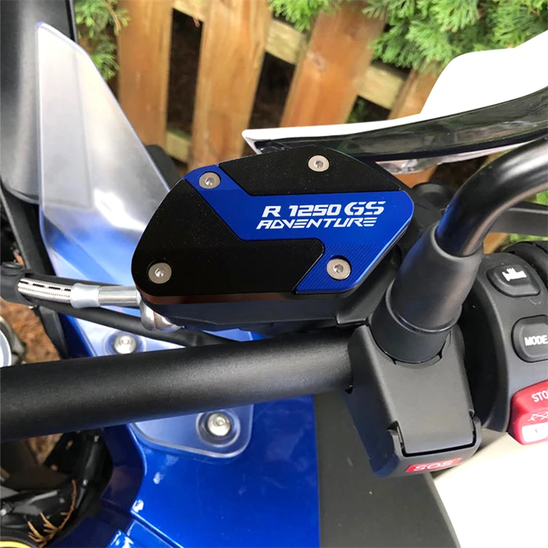 Motorcycle CNC Aluminum Front Brake Clutch Fluid Reservoir Cap Tank Cover For BMW R 1200 GS R1200GS ADV R1250GS Adventure R1250 
Motorcycle CNC Aluminum Front Brake Clutch Fluid Reservoir Cap Tank Cover For BMW R 1200 GS R1200GS ADV R1250GS Adventure R1250