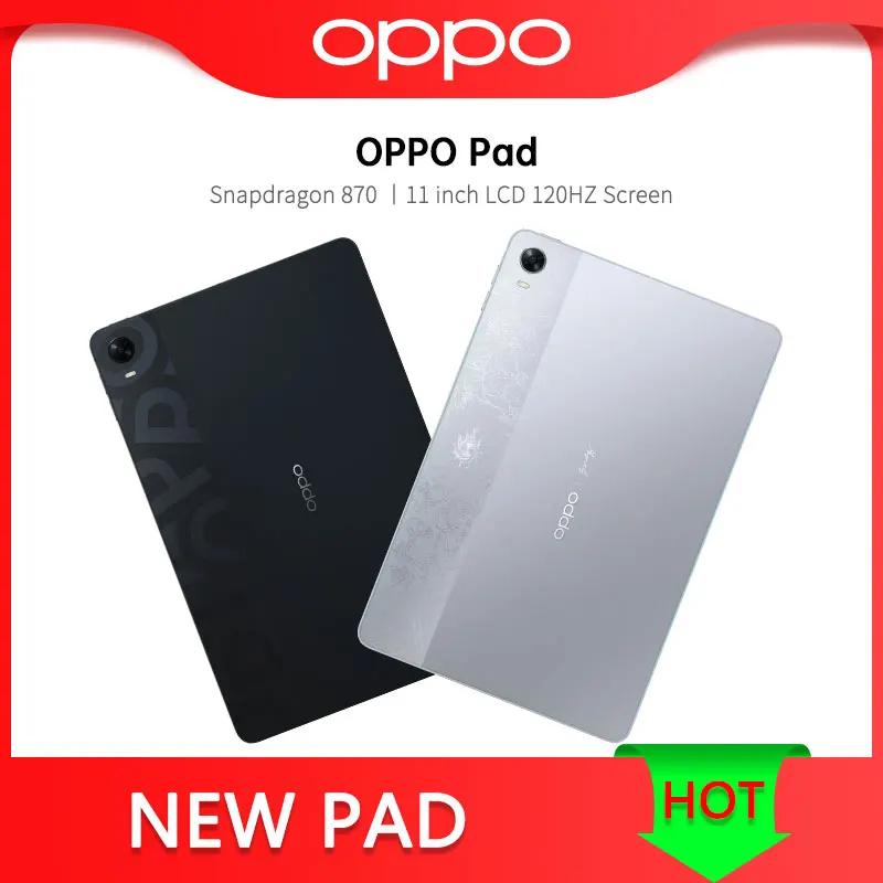 Планшет OPPO Pad 11 дюймов 2 5 K 120 Гц экран с защитой для глаз частотой обновления