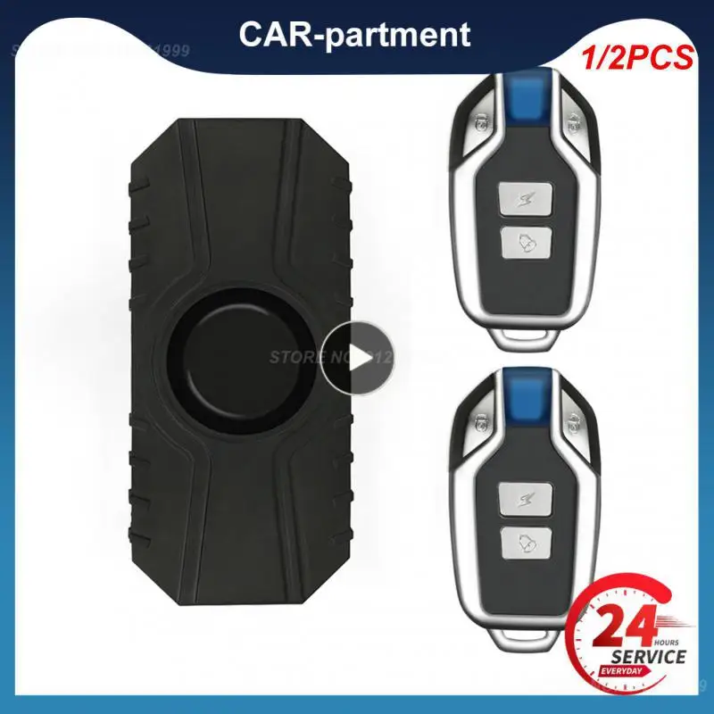 1/2PCS Waterproof Motorcycle Alarm Bike Anti-Theft Alarm Wireless Remote Control Security Alarm 113dB Electric Car Alarm
1/2PCS Waterproof Motorcycle Alarm Bike Anti-Theft Alarm Wireless Remote Control Security Alarm 113dB Electric Car Alarm