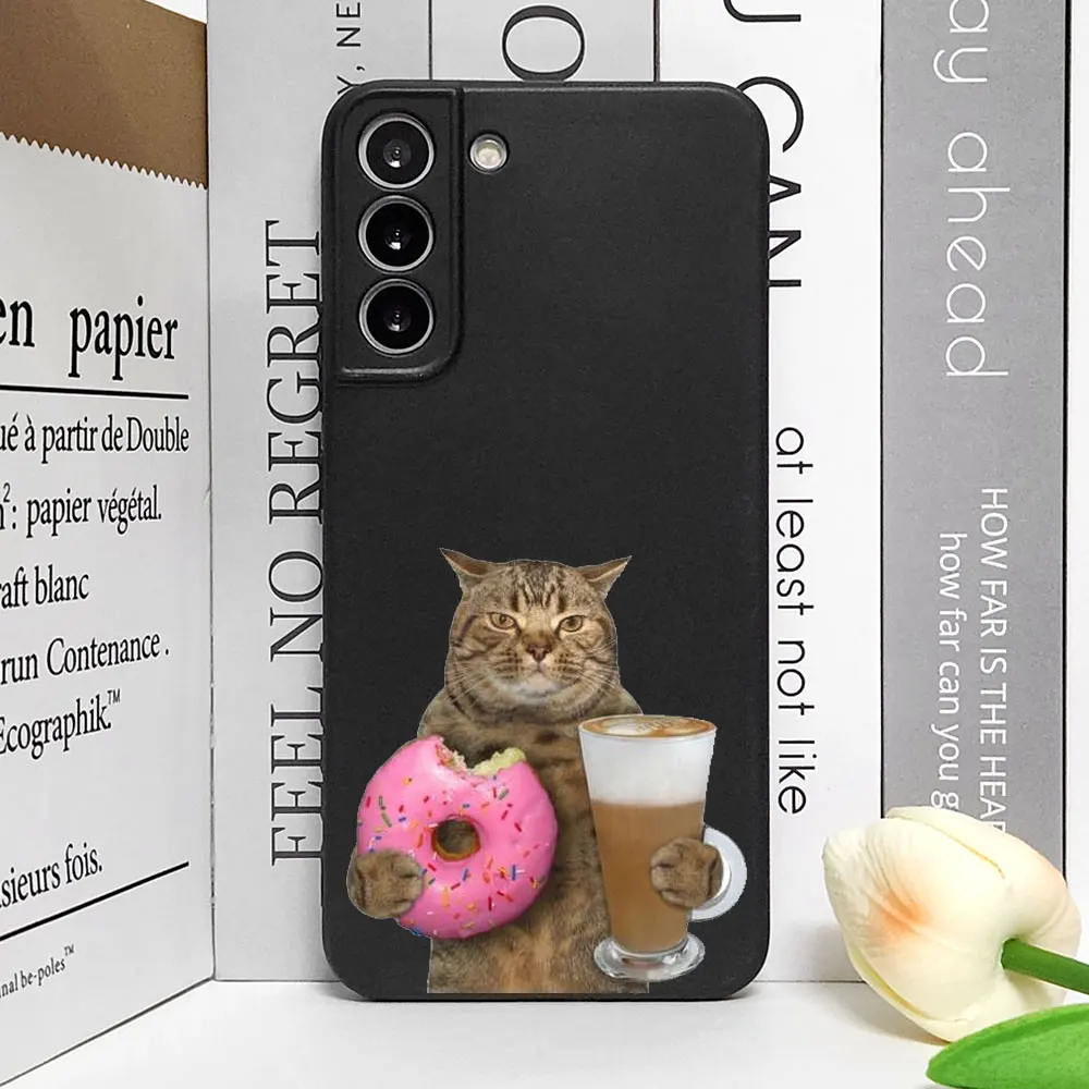 Funny Abstract Animal Cat Phone Case for Samsung Galaxy S24 S23 S22 S21 S20 Ultra S10 S9 S8 Plus FE Shockproof Soft Cover Fundas Funny Abstract Animal Cat Phone Case for Samsung Galaxy S24 S23 S22 S21 S20 Ultra S10 S9 S8 Plus FE Shockproof Soft Cover Fundas