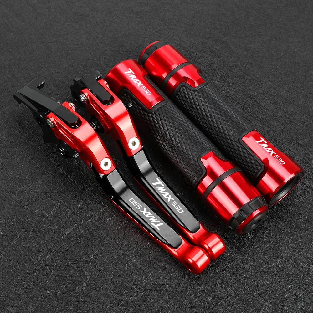 T-MAX530 Motorcycle Adjustable Folding Extendable Brake Clutch Levers Handlebar Grips Ends For YAMAHA T-MAX TMAX 530 2001-2007
T-MAX530 Motorcycle Adjustable Folding Extendable Brake Clutch Levers Handlebar Grips Ends For YAMAHA T-MAX TMAX 530 2001-2007