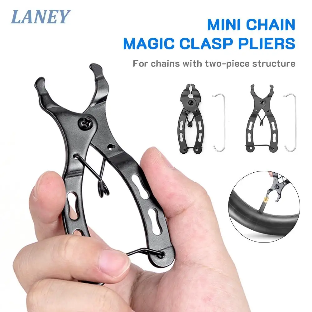 Bike Chain Quick Link Tool with Hook Up Bicycle Pliers MTB Road Cycling Chain Clamp Multi Link Plier Magic Buckle Bicycle Tool
Bike Chain Quick Link Tool with Hook Up Bicycle Pliers MTB Road Cycling Chain Clamp Multi Link Plier Magic Buckle Bicycle Tool