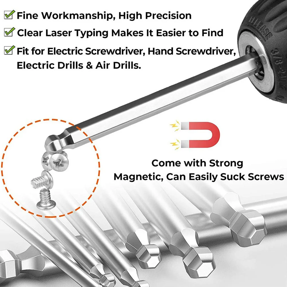 Screwdriver Bit Alloy Steel Hex Shank Magnetic Head Electric Screwdriver Bits For Manual Screwdrivers Electric Drills Powerful
Screwdriver Bit Alloy Steel Hex Shank Magnetic Head Electric Screwdriver Bits For Manual Screwdrivers Electric Drills Powerful