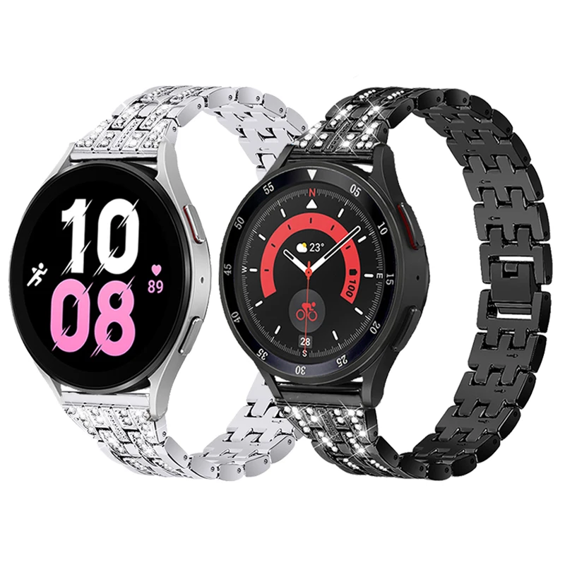 Браслет из нержавеющей стали для Samsung Galaxy Watch 6 40 мм 44 мм, браслет для Galaxy Watch 6 Classic 43 мм 47 мм, со стразами 20 мм
Браслет из нержавеющей стали для Samsung Galaxy Watch 6 40 мм 44 мм, браслет для Galaxy Watch 6 Classic 43 мм 47 мм, со стразами 20 мм