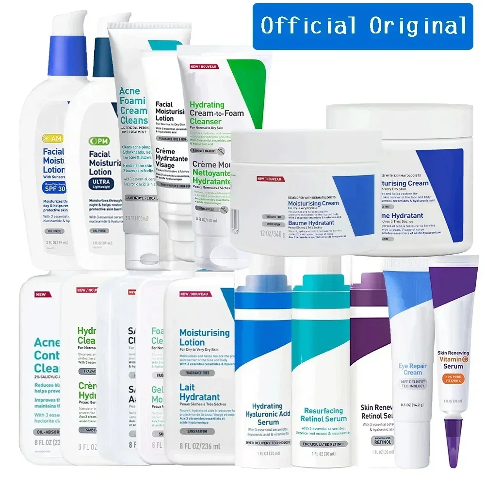 

Original Foaming/Acne Control Cleanser/Moisturizing Lotion/Cream Anti-aging Retinol/Hyaluronic Acid/Vitamin C Serum Skin Care