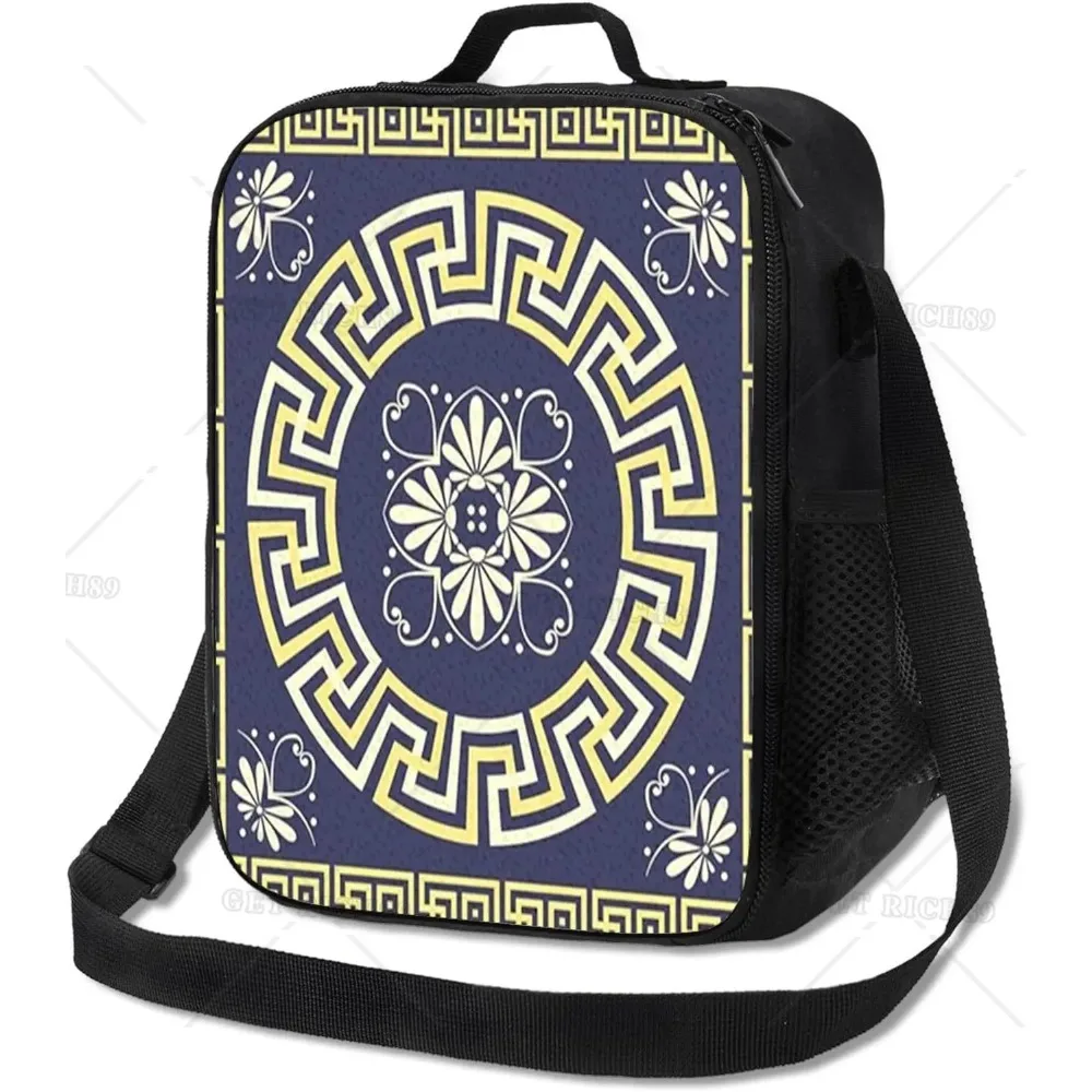 Meander Spring Floral Retro Maze Insulated Lunch Box Tote Bag for Women Adult Men Reusable Leakproof Lunch Bags for Work Office
Meander Spring Floral Retro Maze Insulated Lunch Box Tote Bag for Women Adult Men Reusable Leakproof Lunch Bags for Work Office