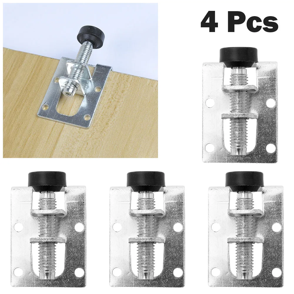 4pcs Furniture Leveling Feet Heavy Duty Height Adjuster Adjustable Cold-rolled Steel For Table Cabinets Workbench Shelving Units
4pcs Furniture Leveling Feet Heavy Duty Height Adjuster Adjustable Cold-rolled Steel For Table Cabinets Workbench Shelving Units