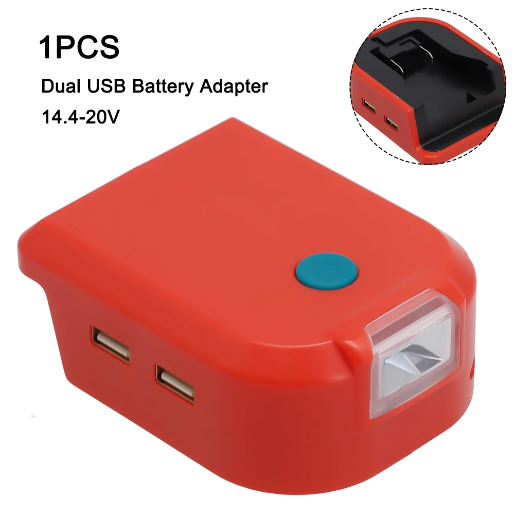 1 шт., адаптер для литиевого аккумулятора Milwaukee18V с зарядным устройством USB + Type-C, адаптер питания для Milwaukee 48-11-1840
1 шт., адаптер для литиевого аккумулятора Milwaukee18V с зарядным устройством USB + Type-C, адаптер питания для Milwaukee 48-11-1840