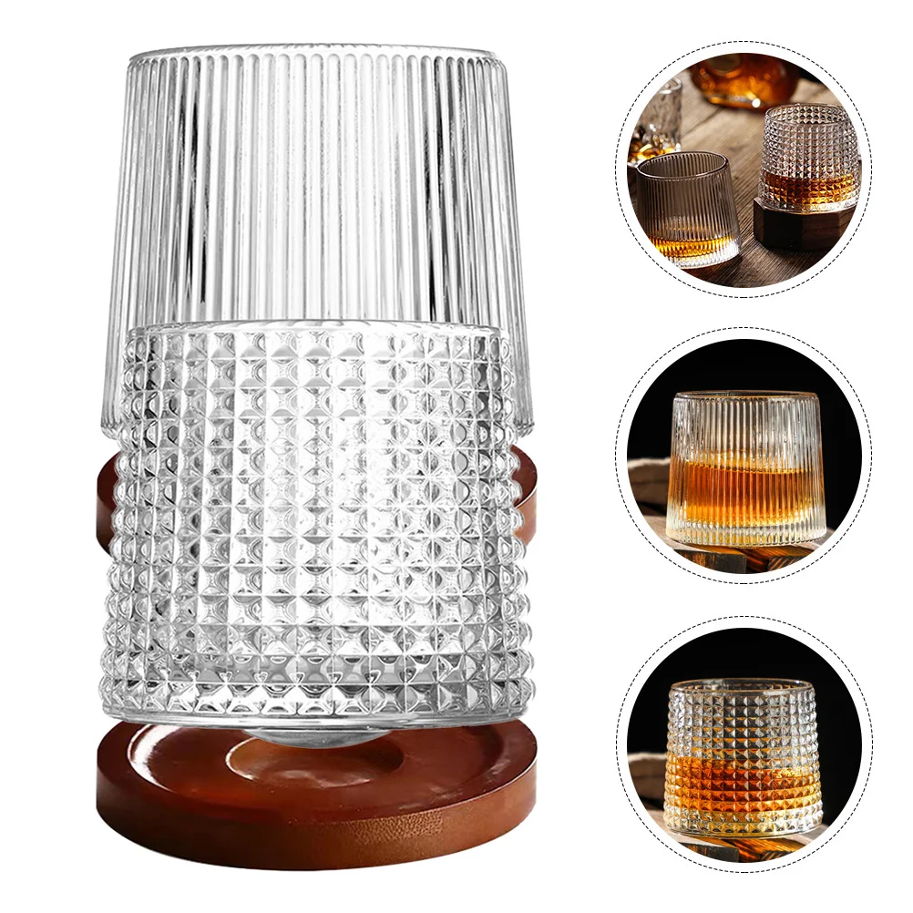 2 Sets of Clear Whiskey Cups Household Drinking Cups Multi-function Beverage Cups with Coasters
2 Sets of Clear Whiskey Cups Household Drinking Cups Multi-function Beverage Cups with Coasters