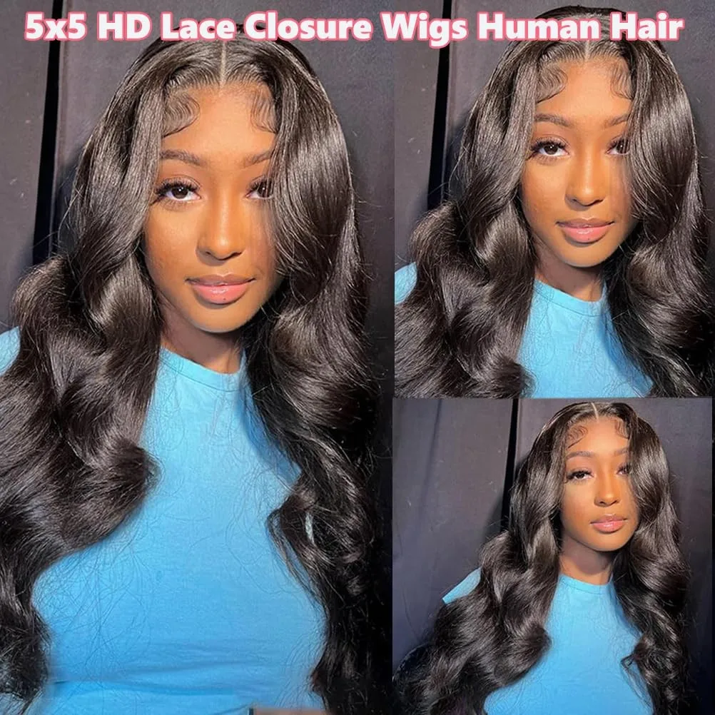Body Wave Lace Frontal Wig 5x5 Hd Lace Closure Wig Human Hair Full Lace Pre Plucked Wigs for Women Peruvian Remy Hair
Body Wave Lace Frontal Wig 5x5 Hd Lace Closure Wig Human Hair Full Lace Pre Plucked Wigs for Women Peruvian Remy Hair