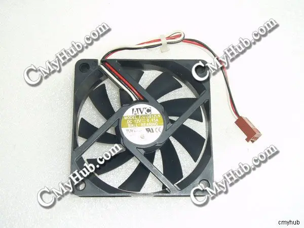Для AVC F7015B12LN DC12V 0.15A 7015 7 см 70 мм 70x70x15 мм 3pin охлаждающий вентилятор F7015B12LN
Для AVC F7015B12LN DC12V 0.15A 7015 7 см 70 мм 70x70x15 мм 3pin охлаждающий вентилятор F7015B12LN