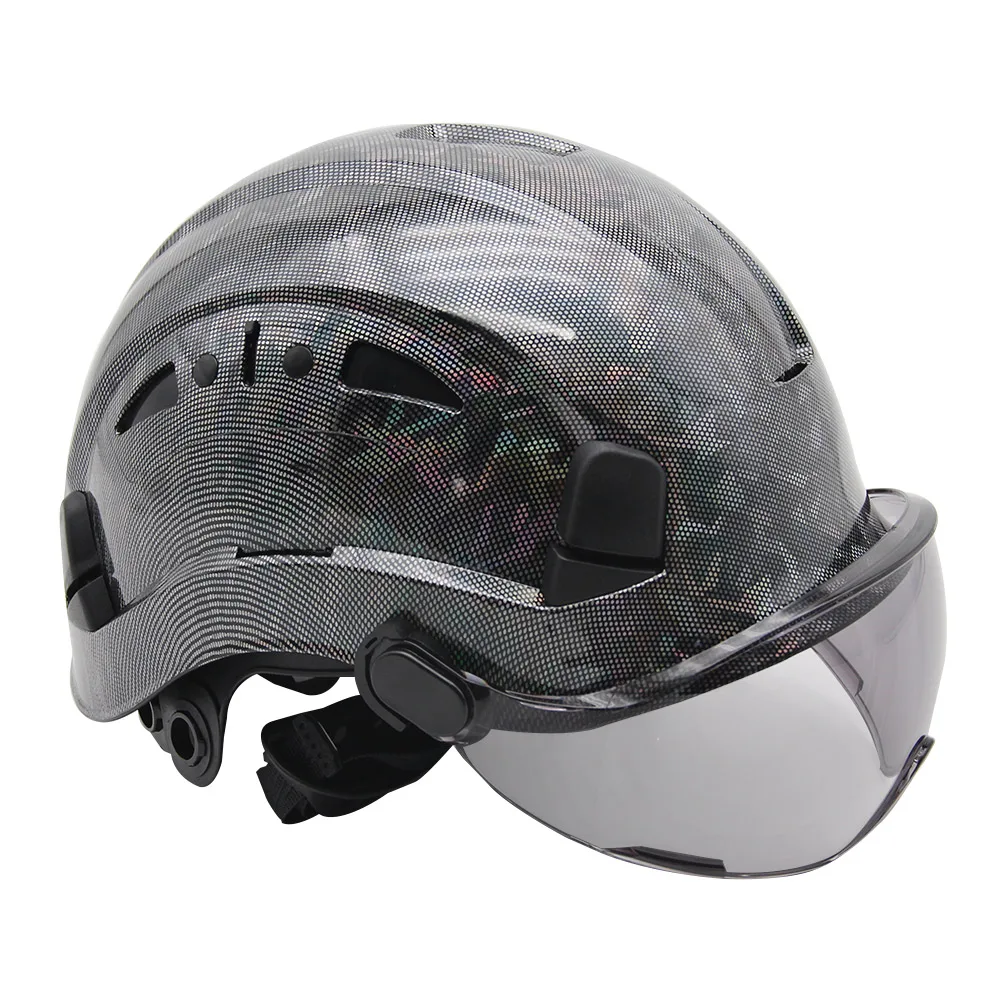 Carbon Fiber Cloth Hard Hats with Visor Construction Safety Helmets for Men Adjustable Vent Bicycle Outdoor Workwear Hardhats
Carbon Fiber Cloth Hard Hats with Visor Construction Safety Helmets for Men Adjustable Vent Bicycle Outdoor Workwear Hardhats