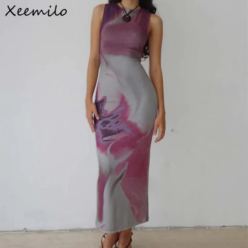 Xeemilo Vintage Tie Dye Maxi Dress Elegant Off Shoulder Bodycon Dresses 2023 Summer Sexy Elastic Slim Aesthetic Streetwear Robe
Xeemilo Vintage Tie Dye Maxi Dress Elegant Off Shoulder Bodycon Dresses 2023 Summer Sexy Elastic Slim Aesthetic Streetwear Robe
