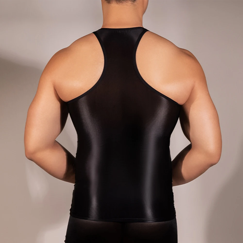 

Male Vest Tank Top Underclothes Underwear Vest Yoga Bodybuilding Crop Top Good Stretchy Gym Brand New Hot Sale