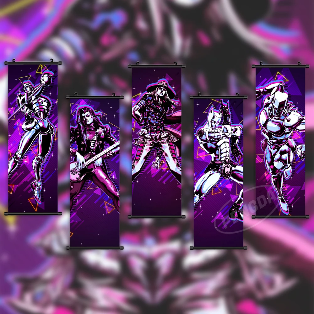 Canvas Print Wall JoJo's Bizarre Adventure Art Jolyne Cujoh Home Decoration Kujo Jotaro Hang Painting Scroll Picture Living Room
Canvas Print Wall JoJo's Bizarre Adventure Art Jolyne Cujoh Home Decoration Kujo Jotaro Hang Painting Scroll Picture Living Room