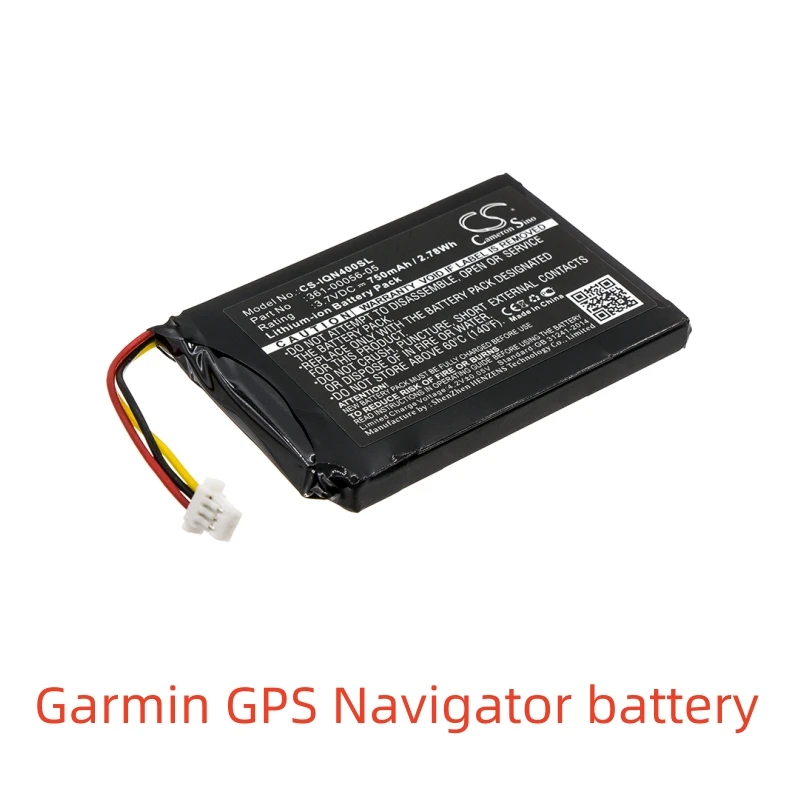 

CS Li-ion rechargeable battery for Garmin GPS Navigator,3.7V,750mAh,Nuvi 40LM,Nuvi 2689LMT
