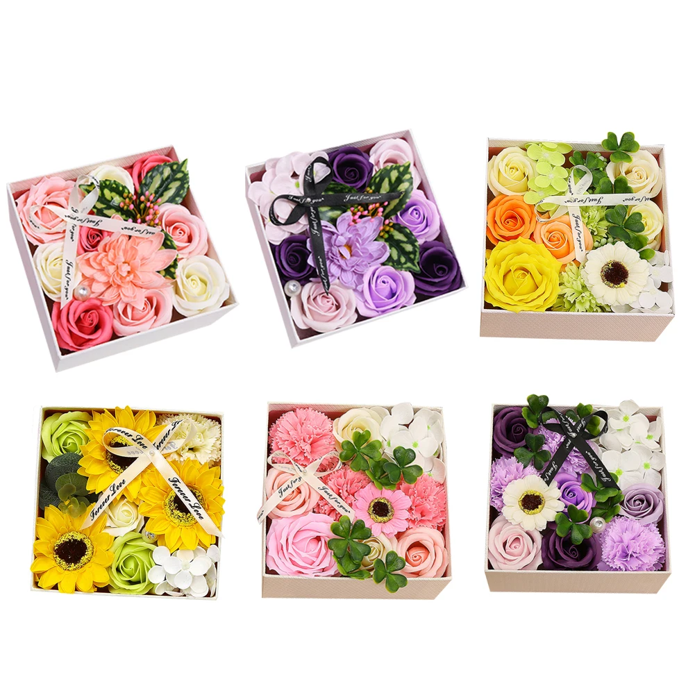Flora Scented Carnation Flower Bath Soap Plant Essential Oil Flower Soap in Gift Box for Anniversary Wedding Valentine's Day
Flora Scented Carnation Flower Bath Soap Plant Essential Oil Flower Soap in Gift Box for Anniversary Wedding Valentine's Day