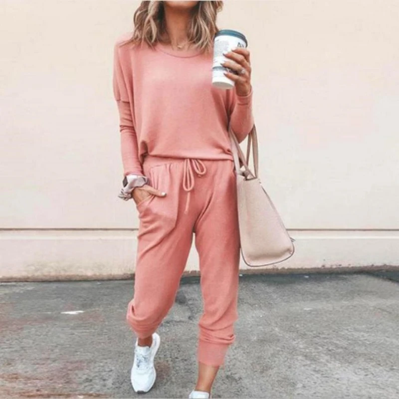 Women Tracksuit sets Autumn elegant Two Piece Set oversize Sweatshirts long Pants Sets Female Casual Sportswear Suit Streetwear
Women Tracksuit sets Autumn elegant Two Piece Set oversize Sweatshirts long Pants Sets Female Casual Sportswear Suit Streetwear