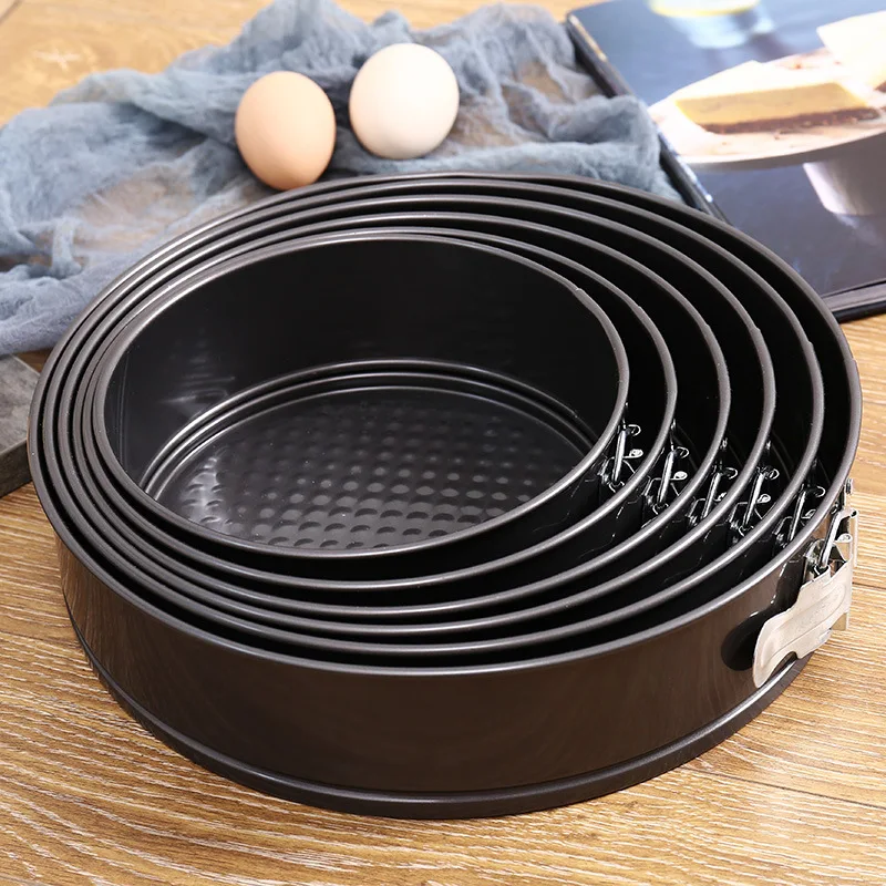 7-12Inch Non-Stick Metal Bake Mould Round Cake Pan Bakeware Removable Bottom Kitchen Accessories Carbon Steel Cakes Molds
7-12Inch Non-Stick Metal Bake Mould Round Cake Pan Bakeware Removable Bottom Kitchen Accessories Carbon Steel Cakes Molds