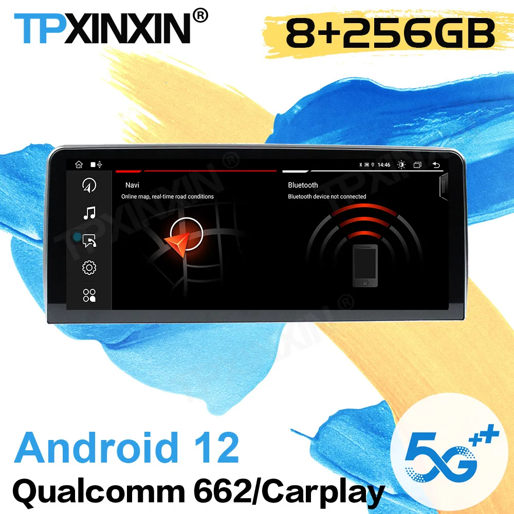 256G 1 DIN автомобильный радиоприемник Android 12 Авто для BMW 5 серии E60 2004 2005 2006 2007 2008 2009 2010 GPS видеоплеер головное устройство
256G 1 DIN автомобильный радиоприемник Android 12 Авто для BMW 5 серии E60 2004 2005 2006 2007 2008 2009 2010 GPS видеоплеер головное устройство