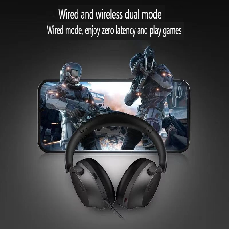 Wireless Bluetooth Active Noise Cancelling Headphones 1MORE Sonoflow HC905, Hi-Res LDAC 70H Battery, Connect 2 Devices, 5 Mic Wireless Bluetooth Active Noise Cancelling Headphones 1MORE Sonoflow HC905, Hi-Res LDAC 70H Battery, Connect 2 Devices, 5 Mic
