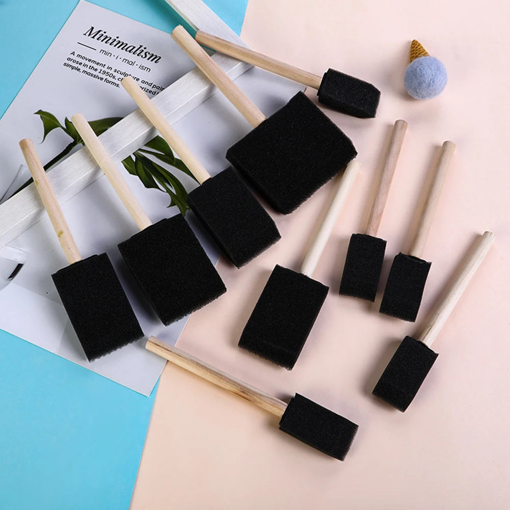 20pcs 15cm Sponge Brush Highly Absorbent Flat Brush Craft Brush Painting Tools DIY Tools For Paint Jobs And Kids Painting
20pcs 15cm Sponge Brush Highly Absorbent Flat Brush Craft Brush Painting Tools DIY Tools For Paint Jobs And Kids Painting