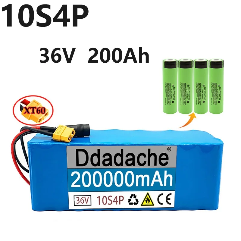 Air Express 10S4P 36V 200Ah 18650 Lithium-ion Rechargeable Battery Pack for Electric Bicycles, Energy Storage, Wheelchairs, Etc
Air Express 10S4P 36V 200Ah 18650 Lithium-ion Rechargeable Battery Pack for Electric Bicycles, Energy Storage, Wheelchairs, Etc