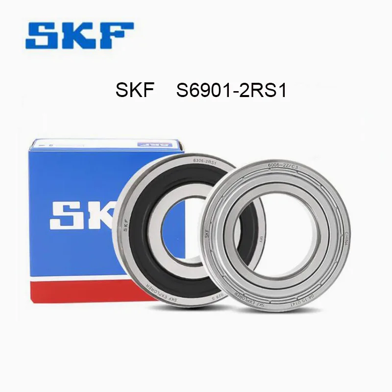 100% Original Sweden SKF Bearing 6901-2RS1 ABEC-9 Ball Bearing 12x24x6mm High Speed Deep Groove 696-ZZ Ball Bearings
100% Original Sweden SKF Bearing 6901-2RS1 ABEC-9 Ball Bearing 12x24x6mm High Speed Deep Groove 696-ZZ Ball Bearings