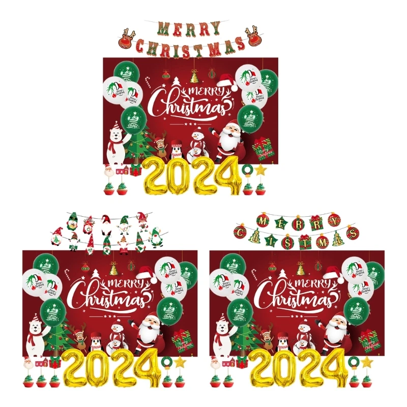 Christmas Balloon Set Latex Balloon Accessories 2024 New Year Party Decoration Drop ship
Christmas Balloon Set Latex Balloon Accessories 2024 New Year Party Decoration Drop ship
