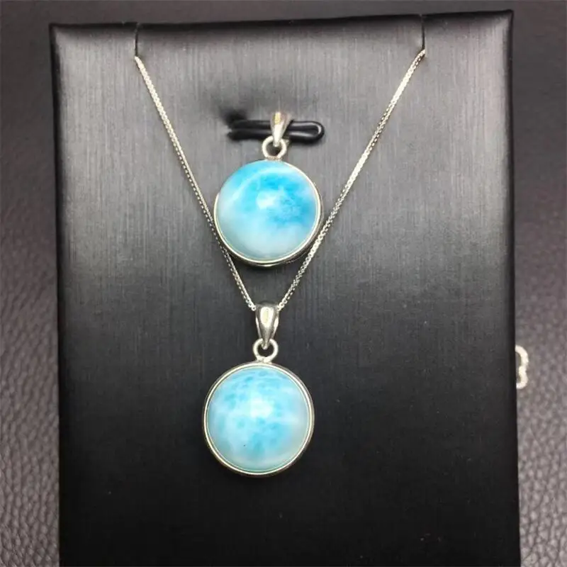 S925 Natural Larimar Pendant Crystal Healing DIY Necklace Fashion Classic Women Jewelry Accessories Exquisite Gift 1pcs
S925 Natural Larimar Pendant Crystal Healing DIY Necklace Fashion Classic Women Jewelry Accessories Exquisite Gift 1pcs