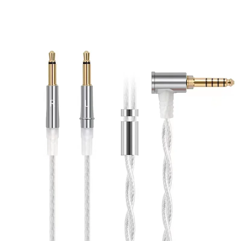 

New HIFI Headphone Audio cable For Hifiman HE400S HE-400I HE560 HE-350 HE1000 V2 6.35mm/3.5mm/2.5mm/4.4mm to 2x3.5mm Male Cable