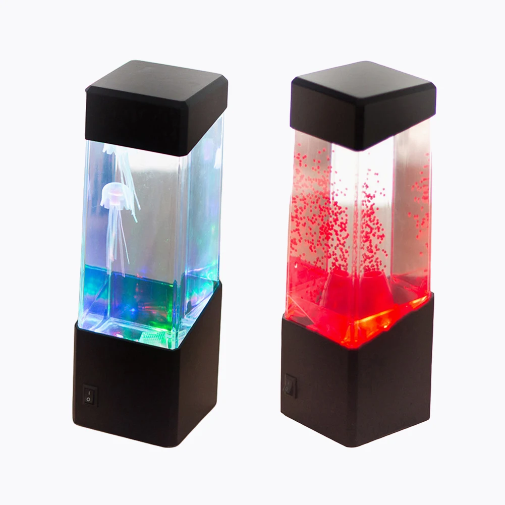 LED Jellyfish Lamp USB/Battery Simulated Jellyfish Night Light Multi-Color Changing Aquarium Tank Lamp Decorative Table Light
LED Jellyfish Lamp USB/Battery Simulated Jellyfish Night Light Multi-Color Changing Aquarium Tank Lamp Decorative Table Light