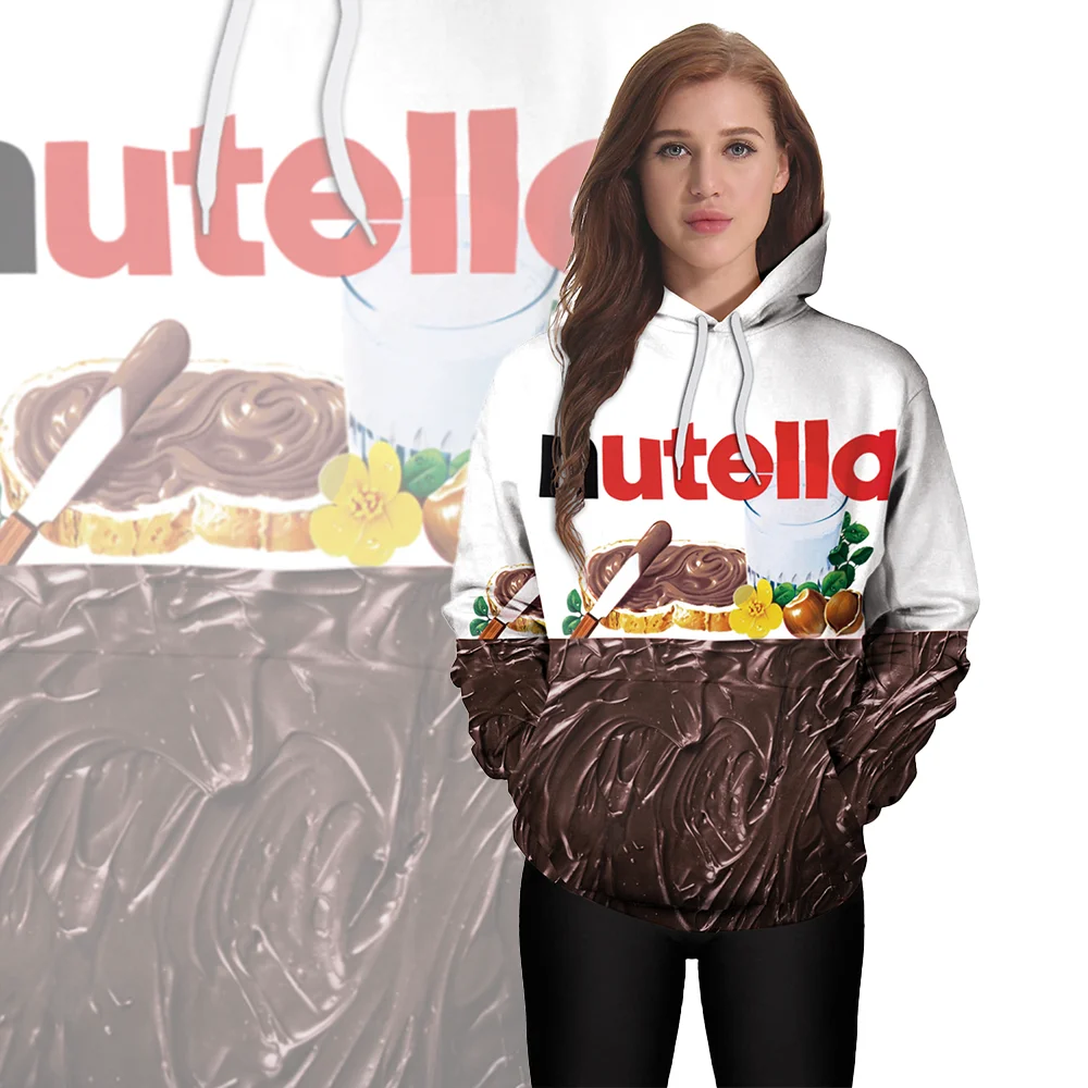 Chocolate 3D Printing Sweatshirts Pullover Fashion Men Hoodies Autumn Cozy Hooded Tops Unisex Loose Streetwear Male Clothing
Chocolate 3D Printing Sweatshirts Pullover Fashion Men Hoodies Autumn Cozy Hooded Tops Unisex Loose Streetwear Male Clothing