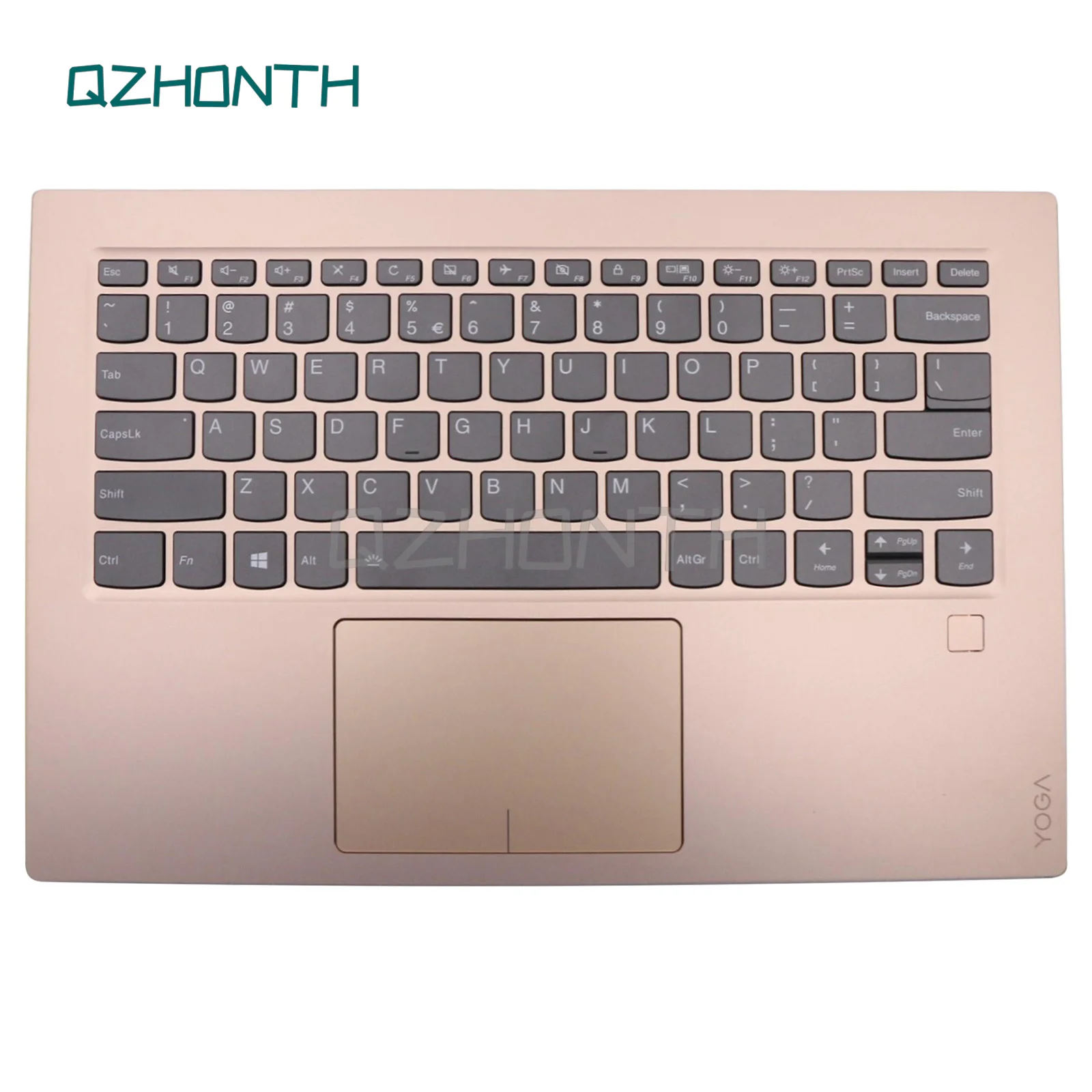 New Palmrest with Backlit Keyboard Touchpad For Lenovo Yoga 920-13IKB Yoga 6 Pro (Gold Color) 5CB0Q09615
New Palmrest with Backlit Keyboard Touchpad For Lenovo Yoga 920-13IKB Yoga 6 Pro (Gold Color) 5CB0Q09615