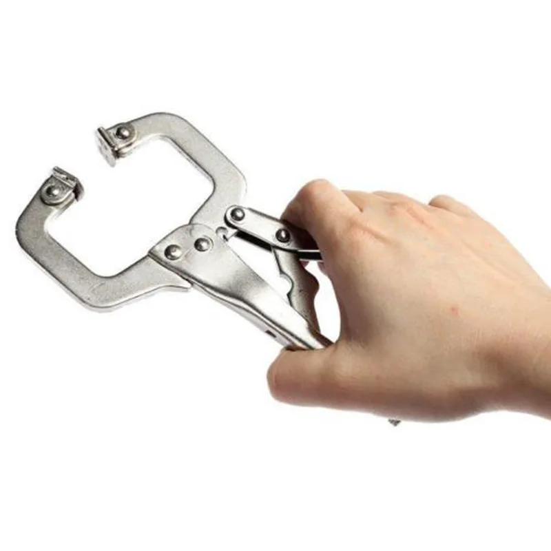 Metal Mole Locking Sheet 17cm/6.7inch Vice Grip Pliers Welding Pliers C Clamps Brand New Accessories High quality
Metal Mole Locking Sheet 17cm/6.7inch Vice Grip Pliers Welding Pliers C Clamps Brand New Accessories High quality