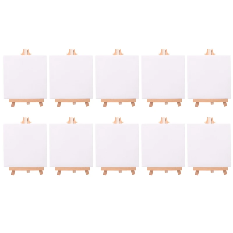 10 Set Artists Mini Canvas Set Painting Craft DIY Drawing Small Table Easel Gift
10 Set Artists Mini Canvas Set Painting Craft DIY Drawing Small Table Easel Gift